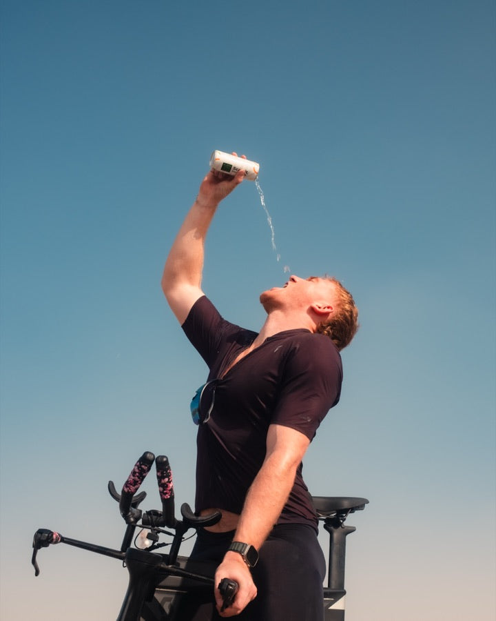 Cooling off with an HfreeO after a ride