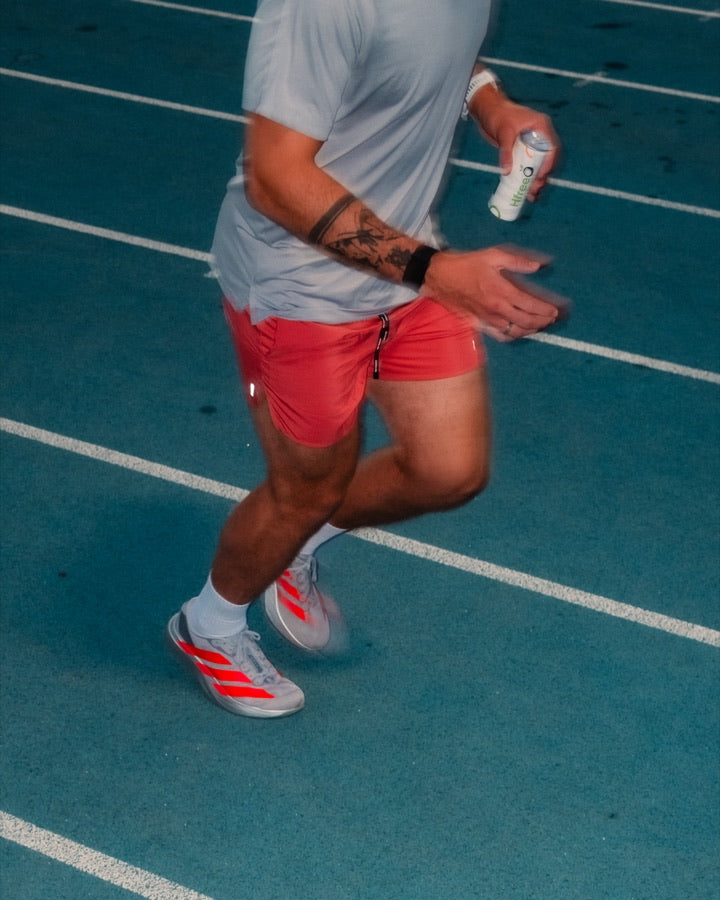 Mid-run with an HfreeO